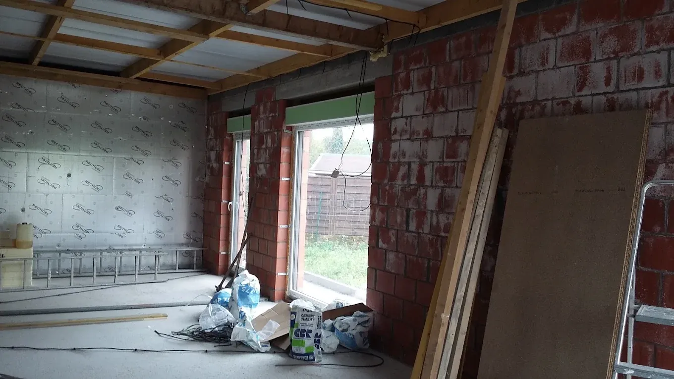 Rénovation complète, avant le recâblage